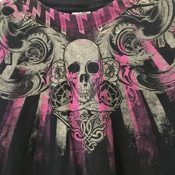 FINAL MARKDOWN Tennessee river skull tee shirt large unisex - Picture 3 of 4